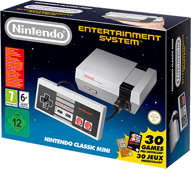 NES Classic Edition box